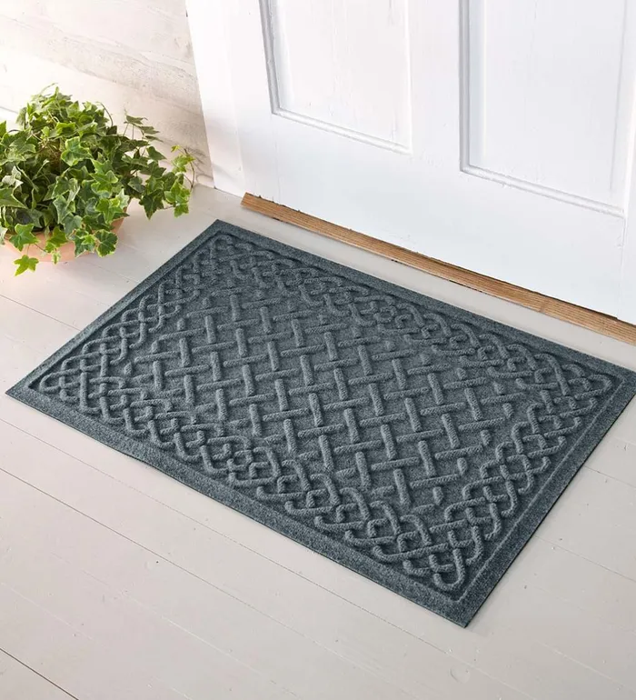 Outdoor Living Waterhog Cable Weave Doormat Plow and Hearth Doormats and Boot Trays