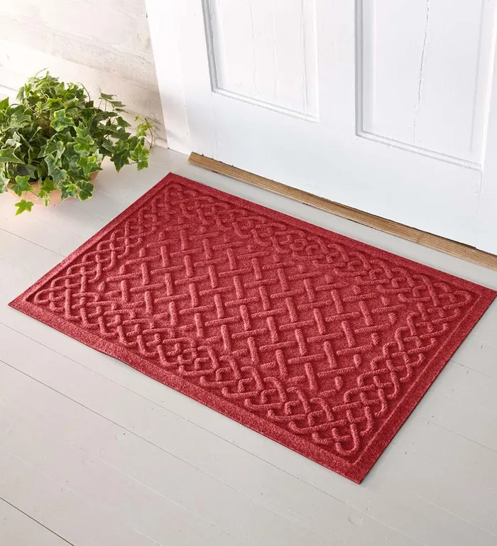 Outdoor Living Waterhog Cable Weave Doormat Plow and Hearth Doormats and Boot Trays