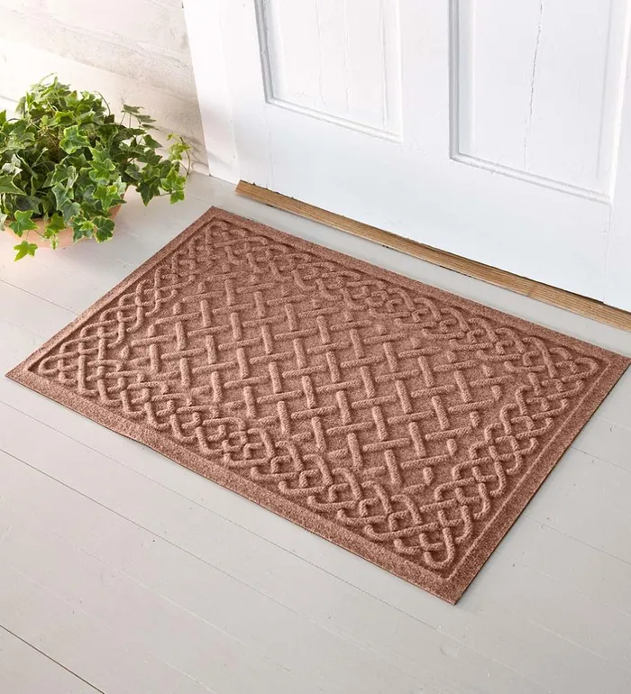 Outdoor Living Waterhog Cable Weave Doormat Plow and Hearth Doormats and Boot Trays