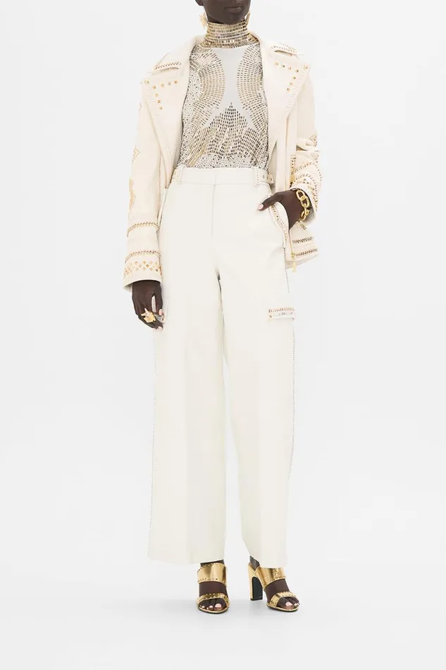 OVERSIZED LEATHER BIKER JACKET VALLEY OF THE QUEENS Valley Of The Queens Womens Camilla Jackets