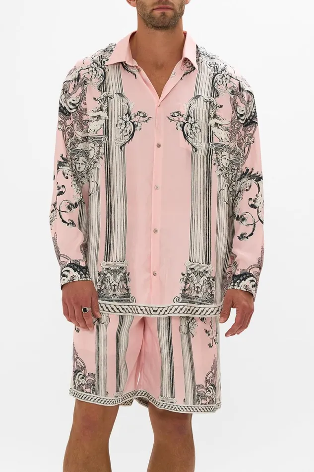 OVERSIZED SHIRT CAVE OF WONDERS Cave Of Wonders Mens Camilla Shirts