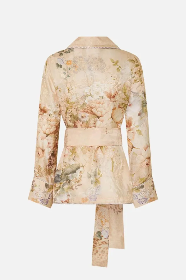 PAJAMA SUIT JACKET ADORNED IN ANTIQUITY Adorned In Antiquity Womens Camilla Jackets