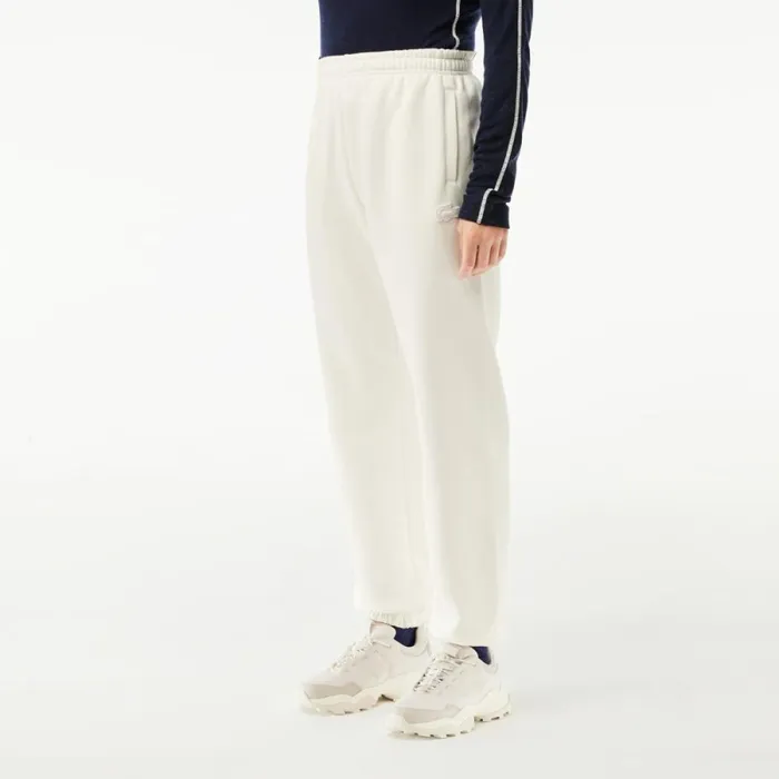Pants and Leggings Women Lacoste Women039s Cotton Sweatpants White 70v