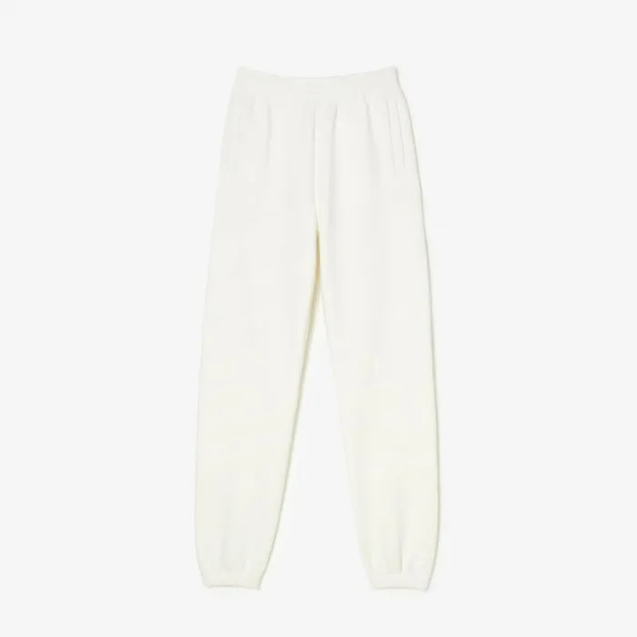 Pants and Leggings Women Lacoste Women039s Cotton Sweatpants White 70v