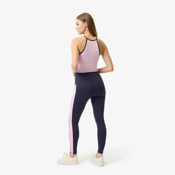 Pants and Leggings Women Lacoste Women039s Lacoste X Bandier All Motion Colorblock Leggings Abysm Blue Hde
