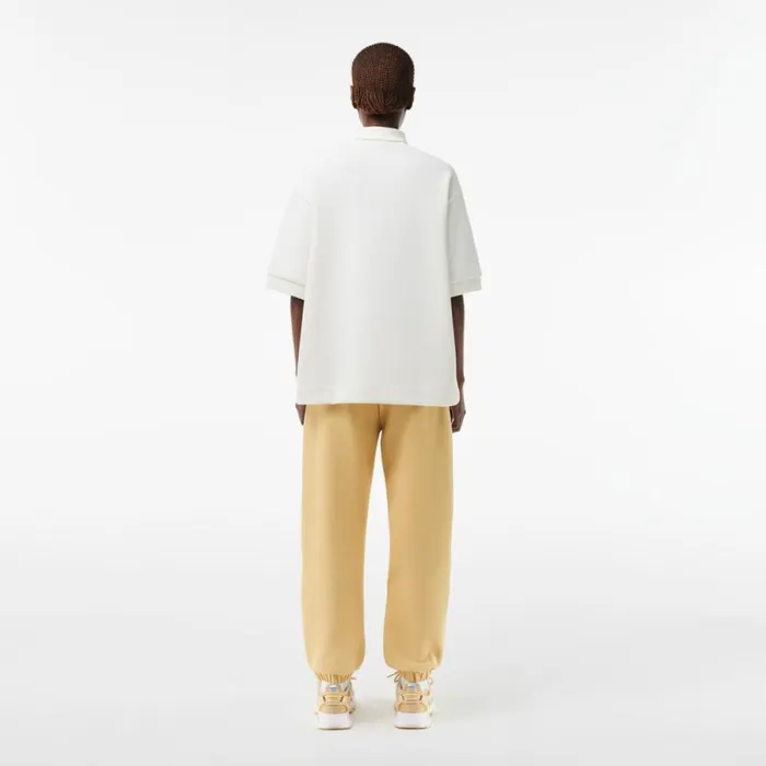 Pants and Leggings Women Lacoste Womens Blended Cotton Sweatpants Beige Ixq
