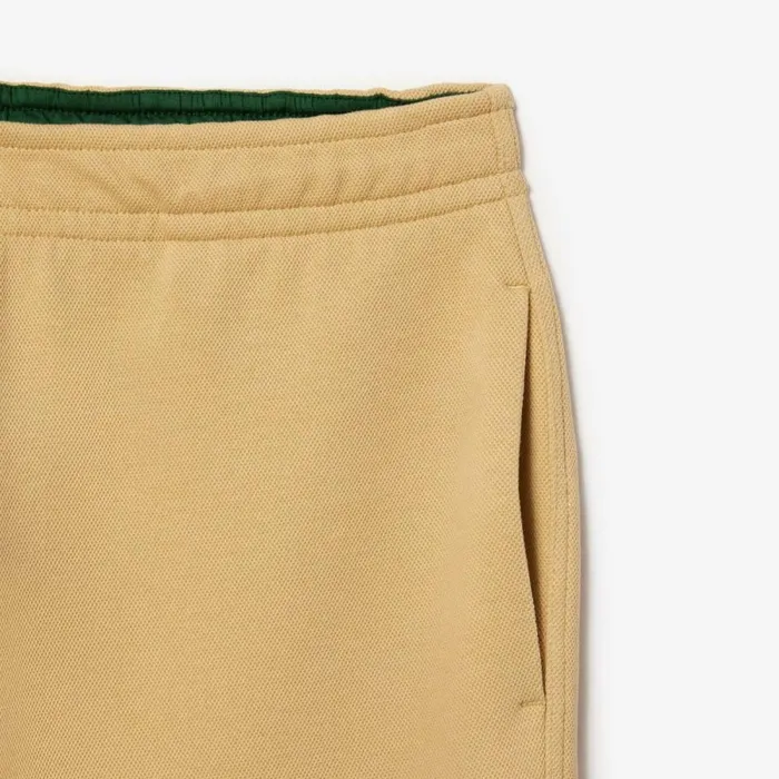 Pants and Leggings Women Lacoste Womens Blended Cotton Sweatpants Beige Ixq