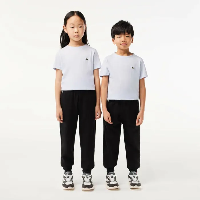 Pants and Shorts Kids Lacoste Kids039 Cotton Blend Sweatpants Black 031