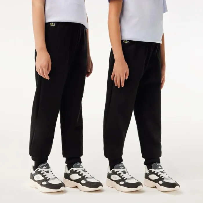 Pants and Shorts Kids Lacoste Kids039 Cotton Blend Sweatpants Black 031