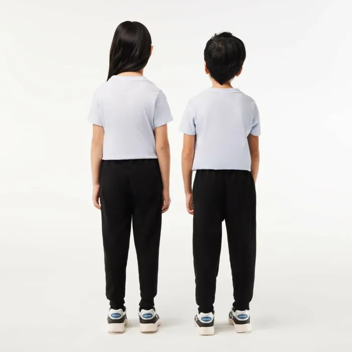 Pants and Shorts Kids Lacoste Kids039 Cotton Blend Sweatpants Black 031