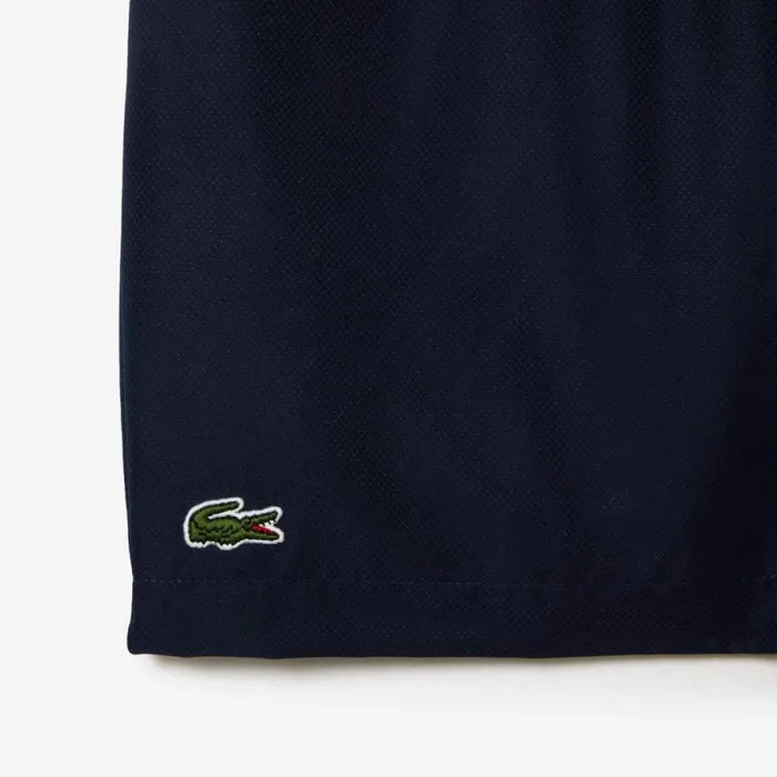 Pants and Shorts Kids Lacoste Kids039 SPORT Diamond Weave Shorts Navy Blue 166