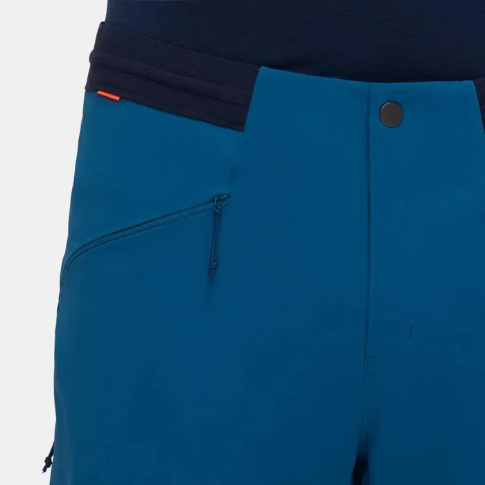 Pants and Shorts Men Mammut Aenergy SO Hybrid Pants Deep Ice Pants and Shorts Men Mammut Aenergy SO Hybrid Pants Deep Ice