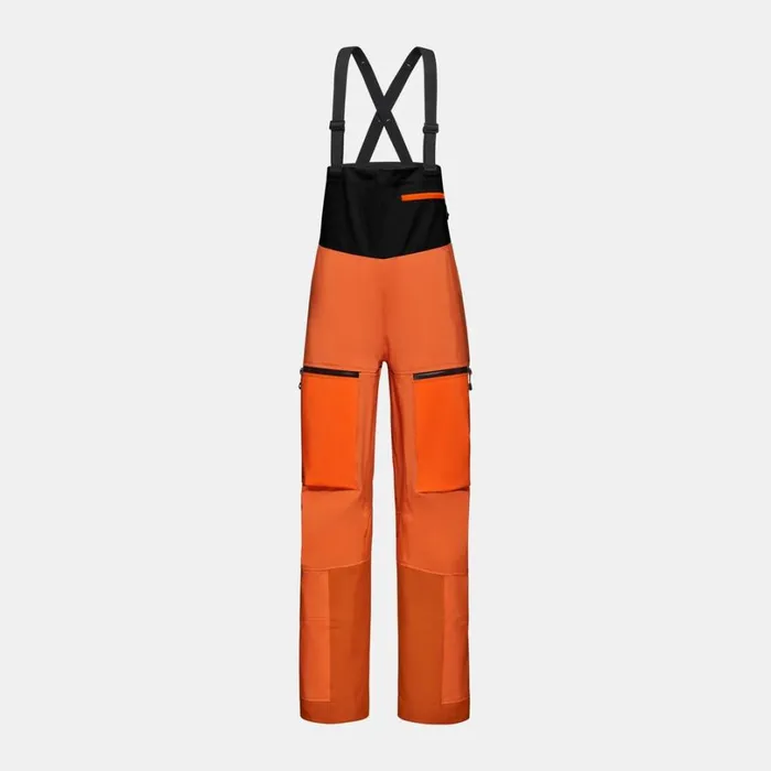 Pants and Shorts Women Mammut Eiger Free Pro HS Bib Pants Solar Dustarumita