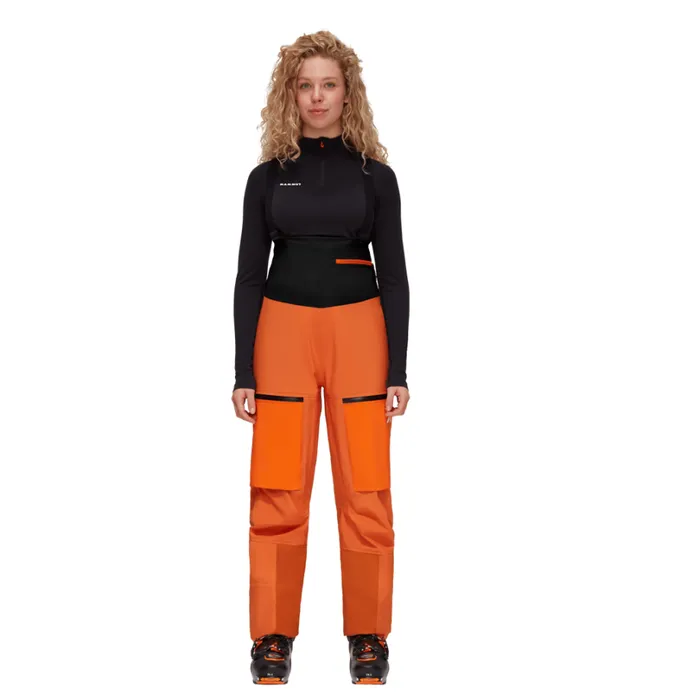 Pants and Shorts Women Mammut Eiger Free Pro HS Bib Pants Solar Dustarumita Pants and Shorts Women Mammut Eiger Free Pro HS Bib Pants Solar Dustarumita