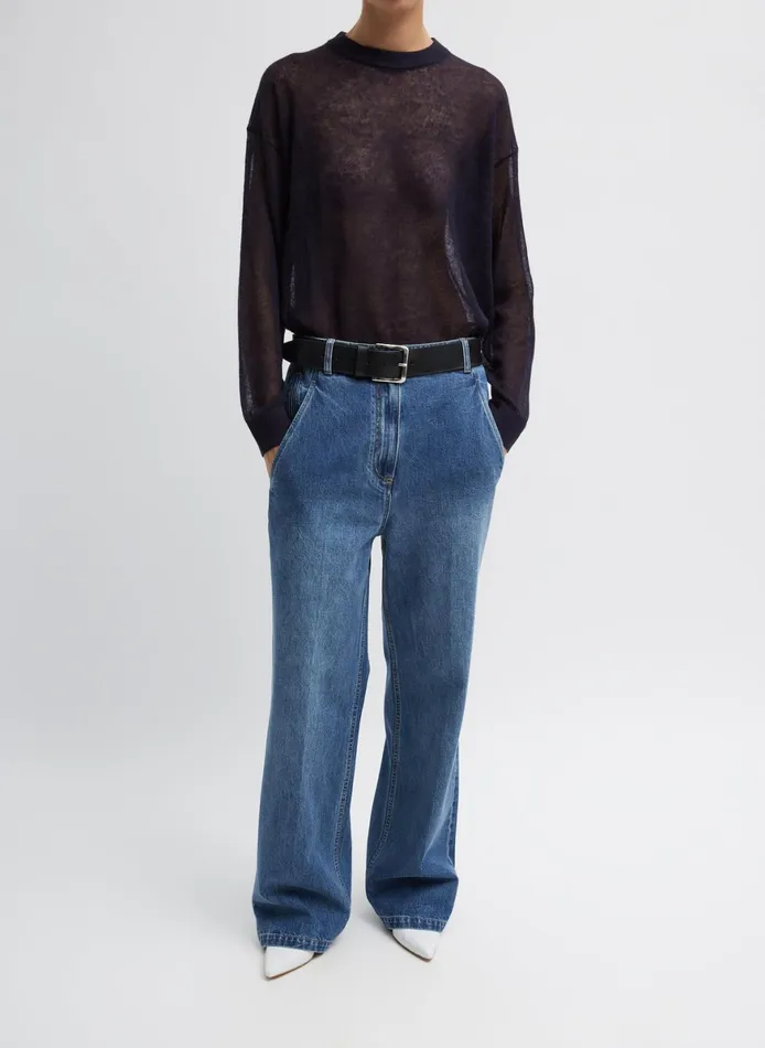 Pants and Shorts Women Tibi Spring Denim Barry Jean