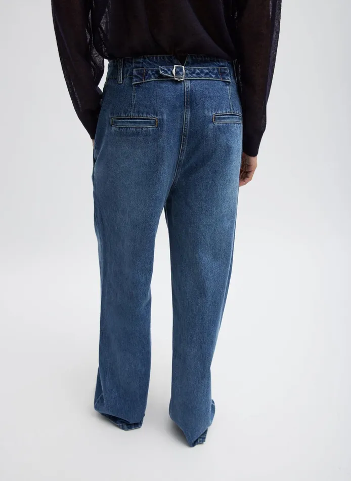 Pants and Shorts Women Tibi Spring Denim Barry Jean