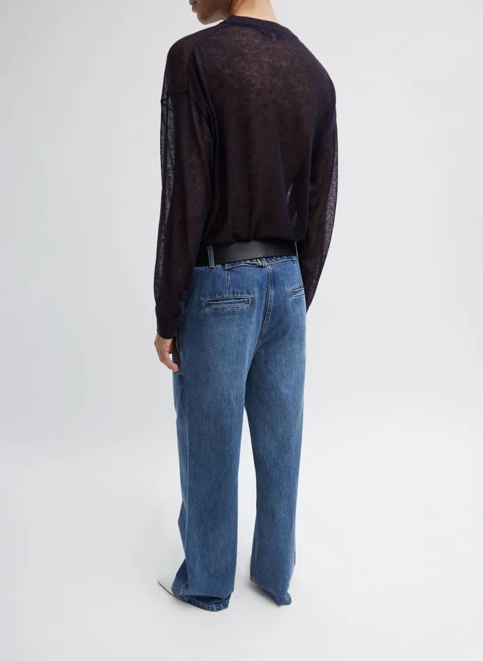 Pants and Shorts Women Tibi Spring Denim Barry Jean
