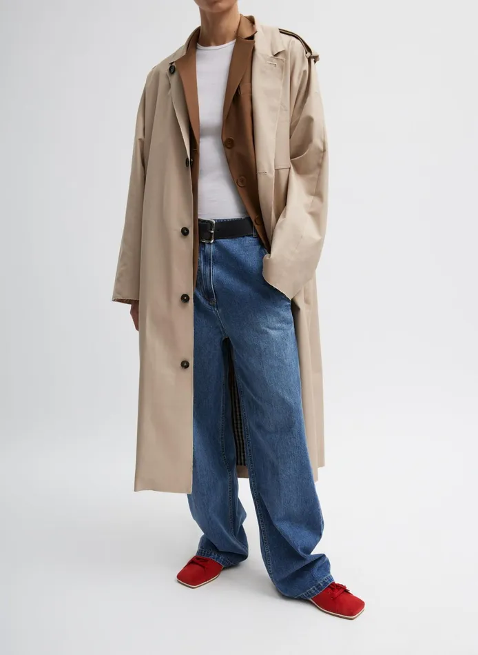 Pants and Shorts Women Tibi Spring Denim Barry Jean