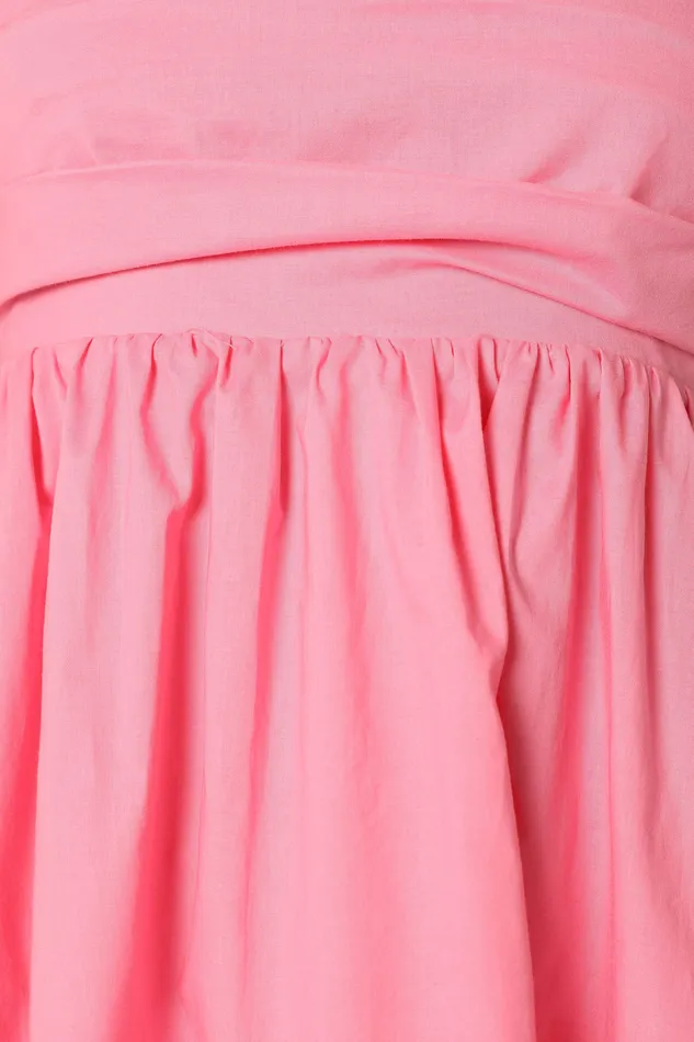 petalandpup Rubee Strapless Tiered Mini Dress 8211 Pink Pink Women Dresses