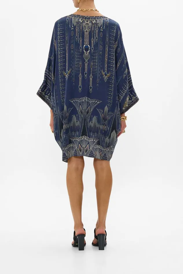 PIERCED V NECK SHORT KAFTAN THE EGYPT EFFECT The Egypt Effect Womens Camilla Kaftans
