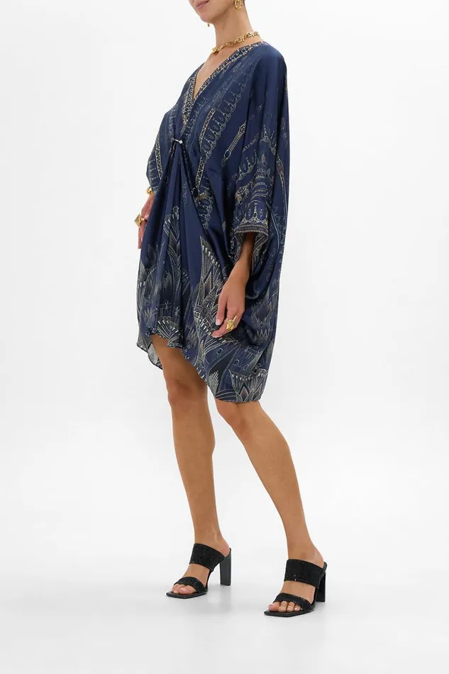 PIERCED V NECK SHORT KAFTAN THE EGYPT EFFECT The Egypt Effect Womens Camilla Kaftans