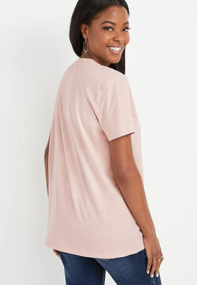 Pink Grand Canyon Oversized Graphic Tee Women Maurices Tops
