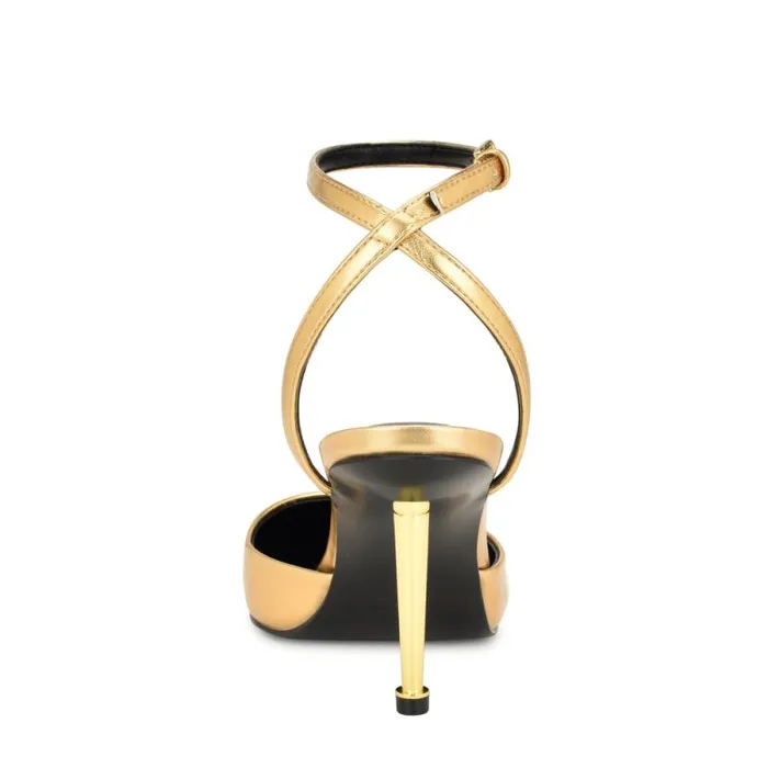 Plaza Ankle Strap Pumps Platino Women Nine West Heels Plaza Ankle Strap Pumps Platino Women Nine West Heels