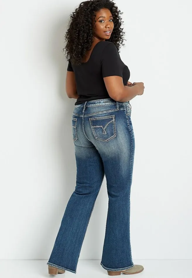 Plus Size Vigoss Medium Wash Bootcut Jean Women Maurices Plus Jeans