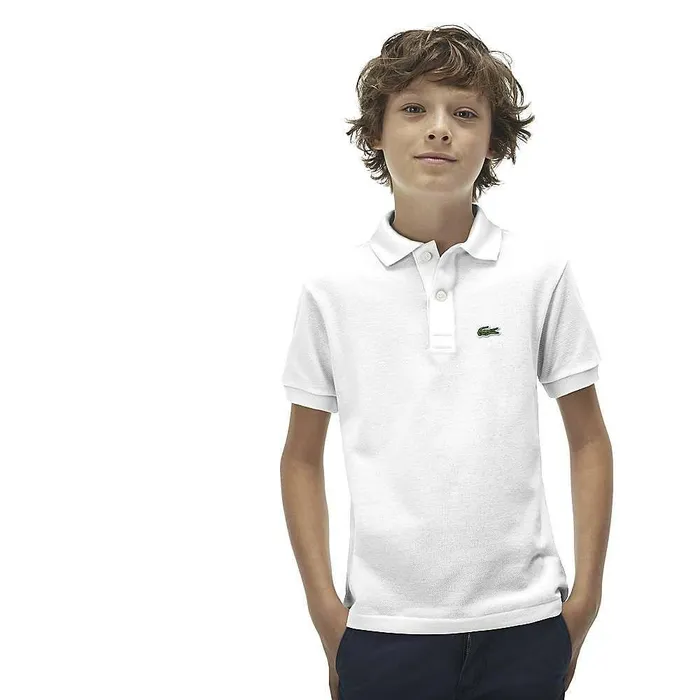Polos Kids Lacoste Kids039 Regular Fit Petit Piqu Polo Light Blue T01