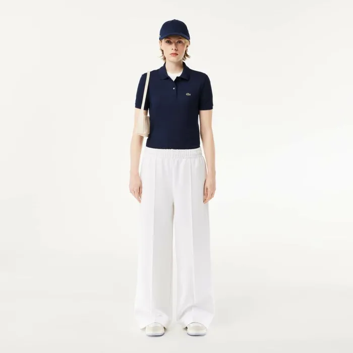Polos Women Lacoste Women039s Regular Fit Soft Cotton Petit Piqu Polo Navy Blue 166