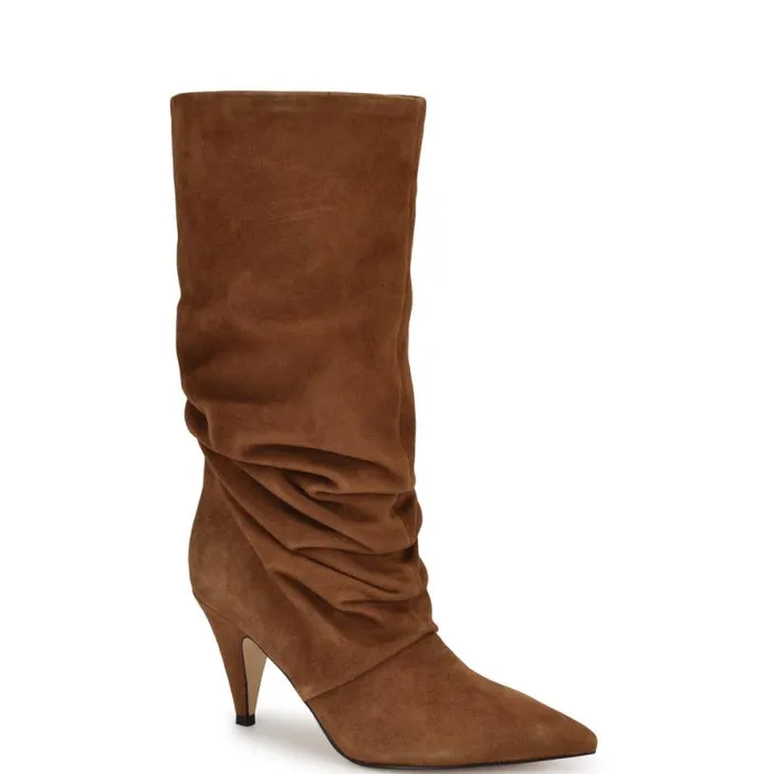 Primer Dress Boots Natural Suede Women Nine West Boots and Booties Primer Dress Boots Natural Suede Women Nine West Boots and Booties