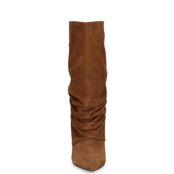 Primer Dress Boots Natural Suede Women Nine West Boots and Booties Primer Dress Boots Natural Suede Women Nine West Boots and Booties