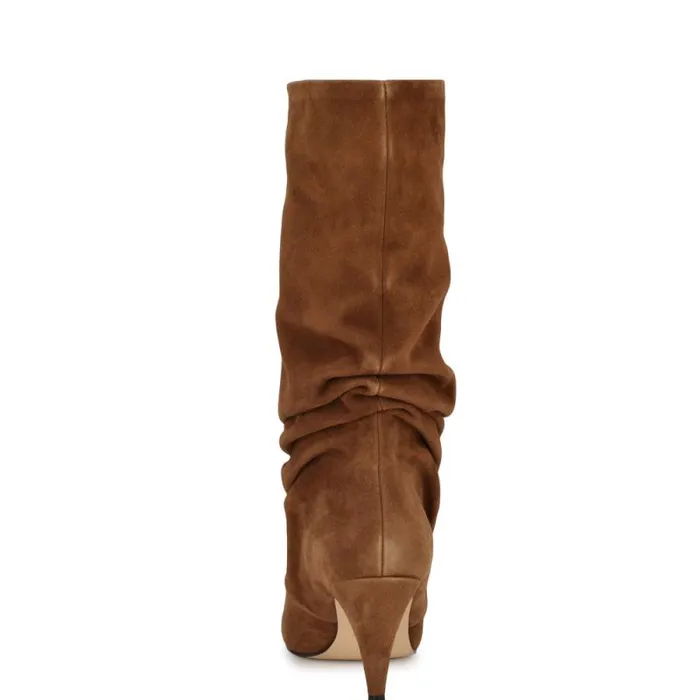 Primer Dress Boots Natural Suede Women Nine West Boots and Booties Primer Dress Boots Natural Suede Women Nine West Boots and Booties