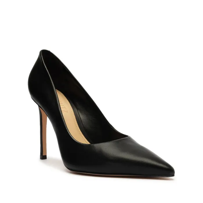 Pumps Lou Nappa Leather Pump Black Schutz Shoes Pumps