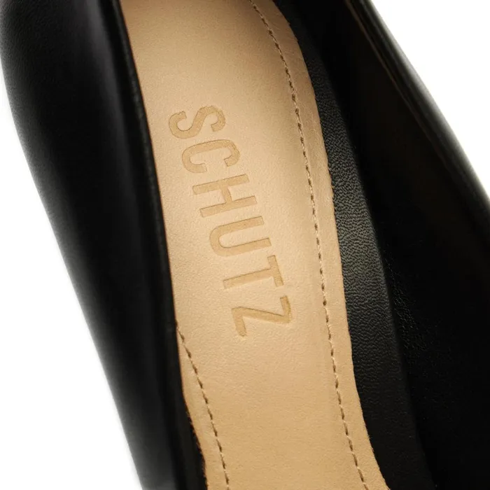 Pumps Lou Nappa Leather Pump Black Schutz Shoes Pumps