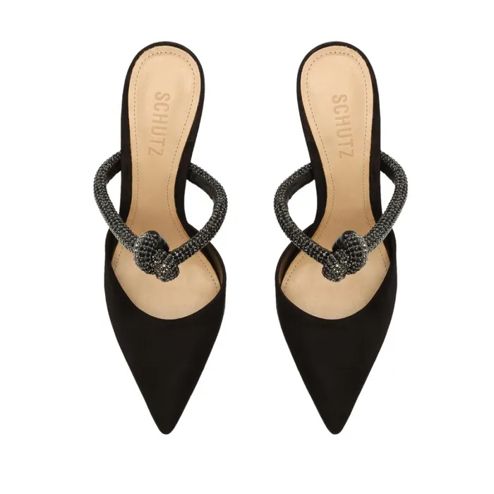Pumps Pearl Leather Mule Black Schutz Shoes Pumps Pumps Pearl Leather Mule Black Schutz Shoes Pumps