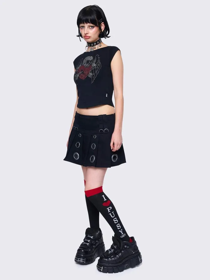 Pussycats Thigh High Socks Women Minga London Socks and Tights