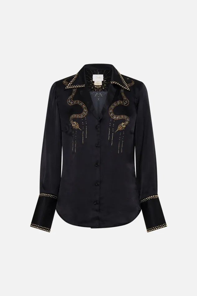 PYJAMA SHIRT CALL ME CLEOPATRA Call Me Cleopatra Womens Camilla Blouses and Shirts