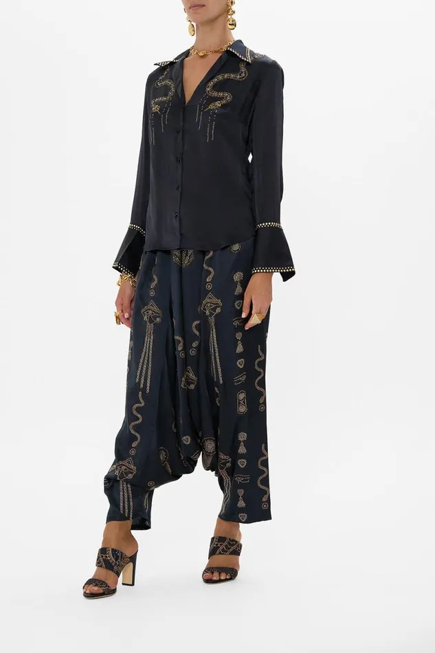 PYJAMA SHIRT CALL ME CLEOPATRA Call Me Cleopatra Womens Camilla Blouses and Shirts