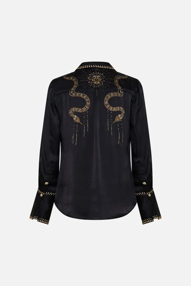 PYJAMA SHIRT CALL ME CLEOPATRA Call Me Cleopatra Womens Camilla Blouses and Shirts