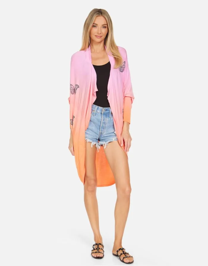 Ramona Butterfly Hamsa Tropical Sunset Women Lauren Moshi Sweaters and Knits