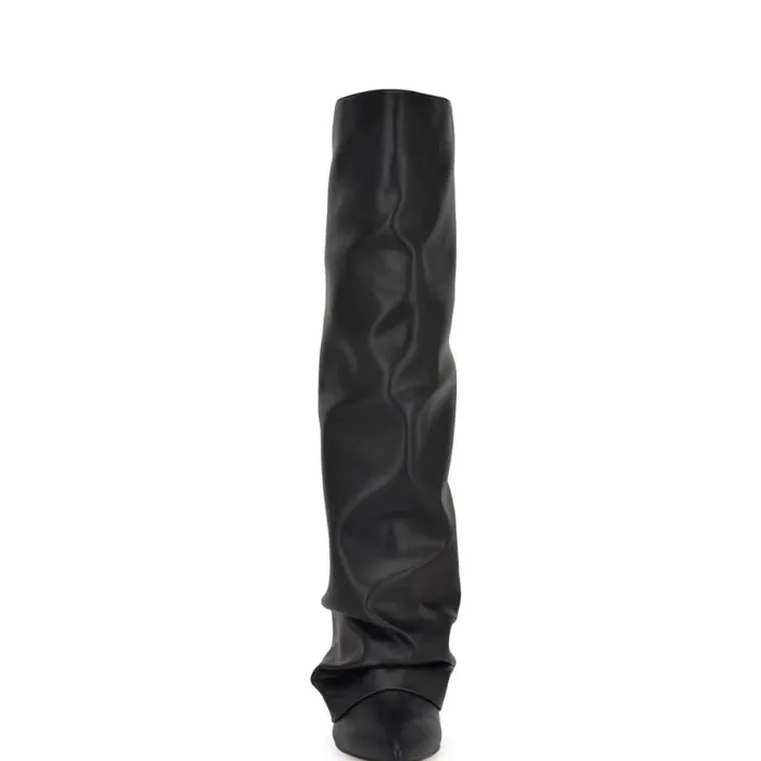 Randee Slouch Knee High Dress Boots Black Women Nine West Boots and Booties Randee Slouch Knee High Dress Boots Black Women Nine West Boots and Booties