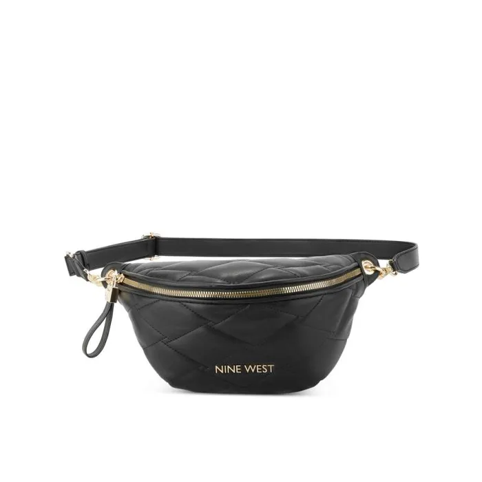 Regan Sling Waist Bag Black Women Nine West Crossbody