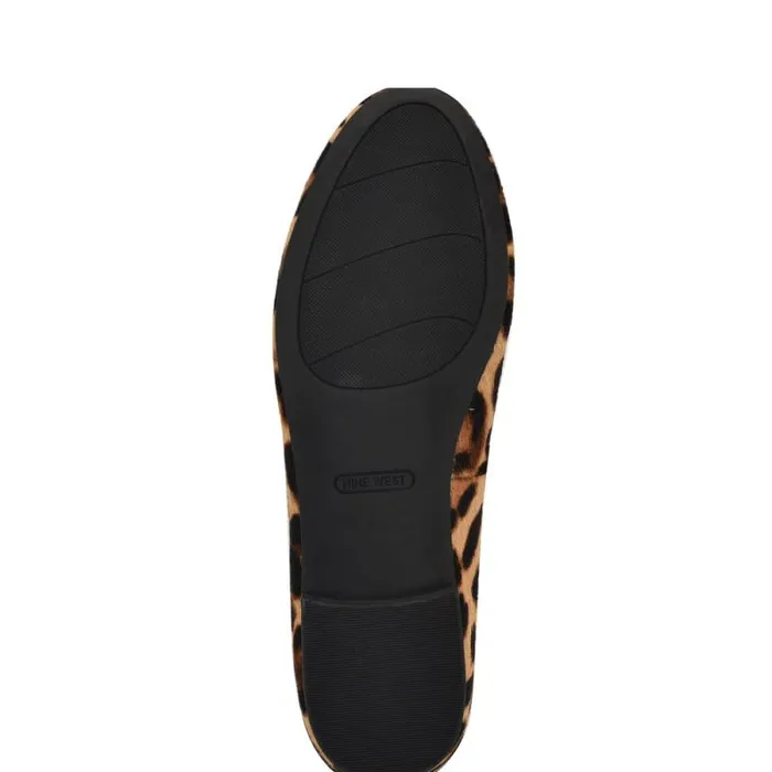 Renold Smoking Slipper Leopard Women Nine West Flats