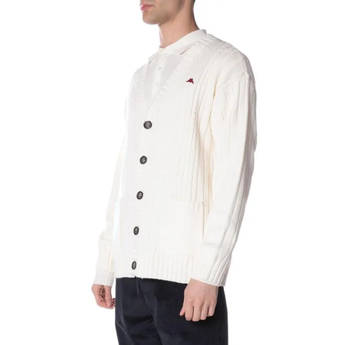 Robe Giovani Achird Cardigan 8211 Cream Cream Men Kappa Knitwear
