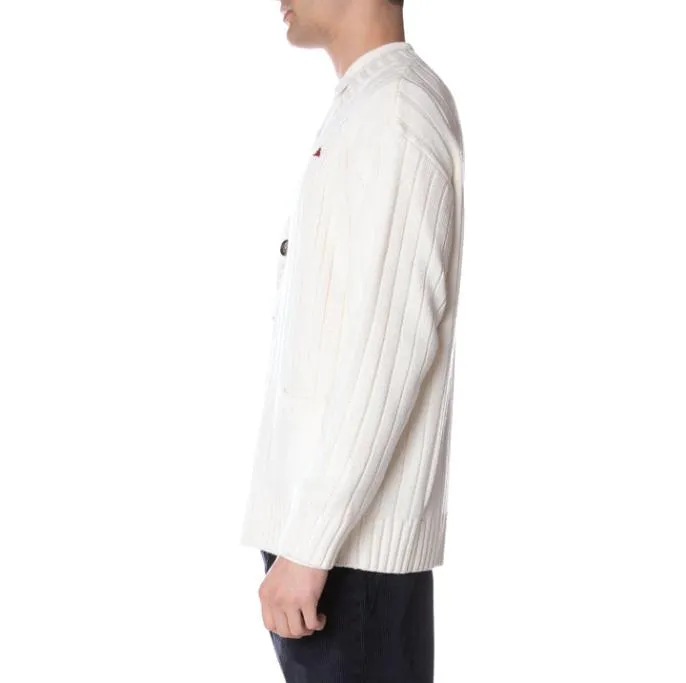 Robe Giovani Achird Cardigan 8211 Cream Cream Men Kappa Knitwear