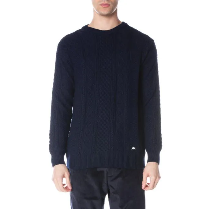 Robe Giovani Acrab Pullover 8211 Navy Navy Men Kappa Knitwear