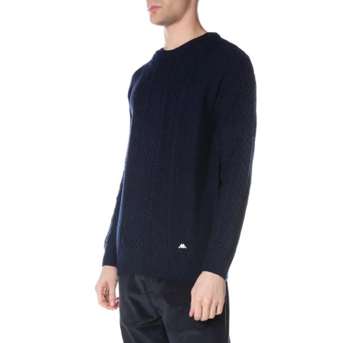Robe Giovani Acrab Pullover 8211 Navy Navy Men Kappa Knitwear
