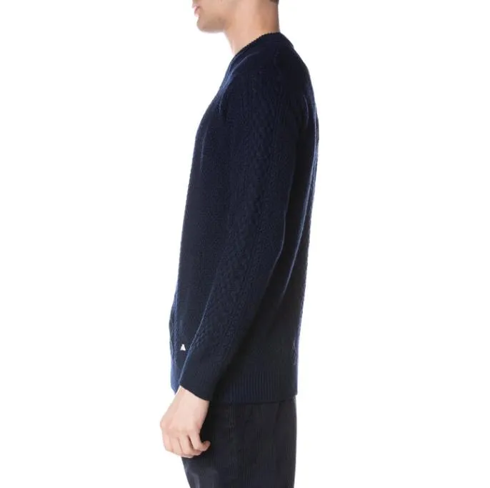 Robe Giovani Acrab Pullover 8211 Navy Navy Men Kappa Knitwear