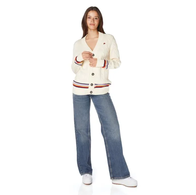 Robe Giovani Nihal Cardigan 8211 Cream Men Kappa Knitwear